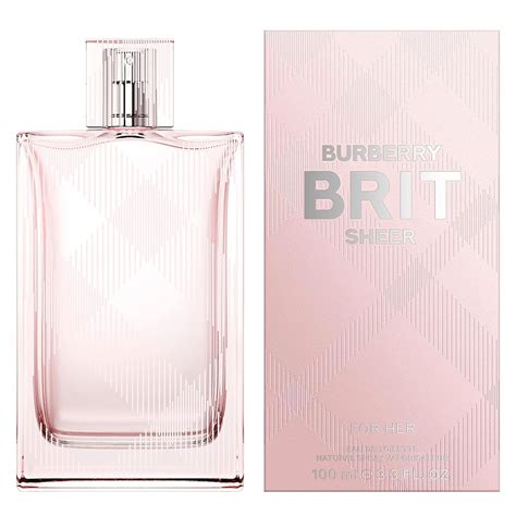 burberry brit sheer notes|burberry brit sheer walmart.